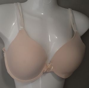 I Love Your Style Nude Bra 36C Lightly Padded Lined Underwire Full Coverage ILYS